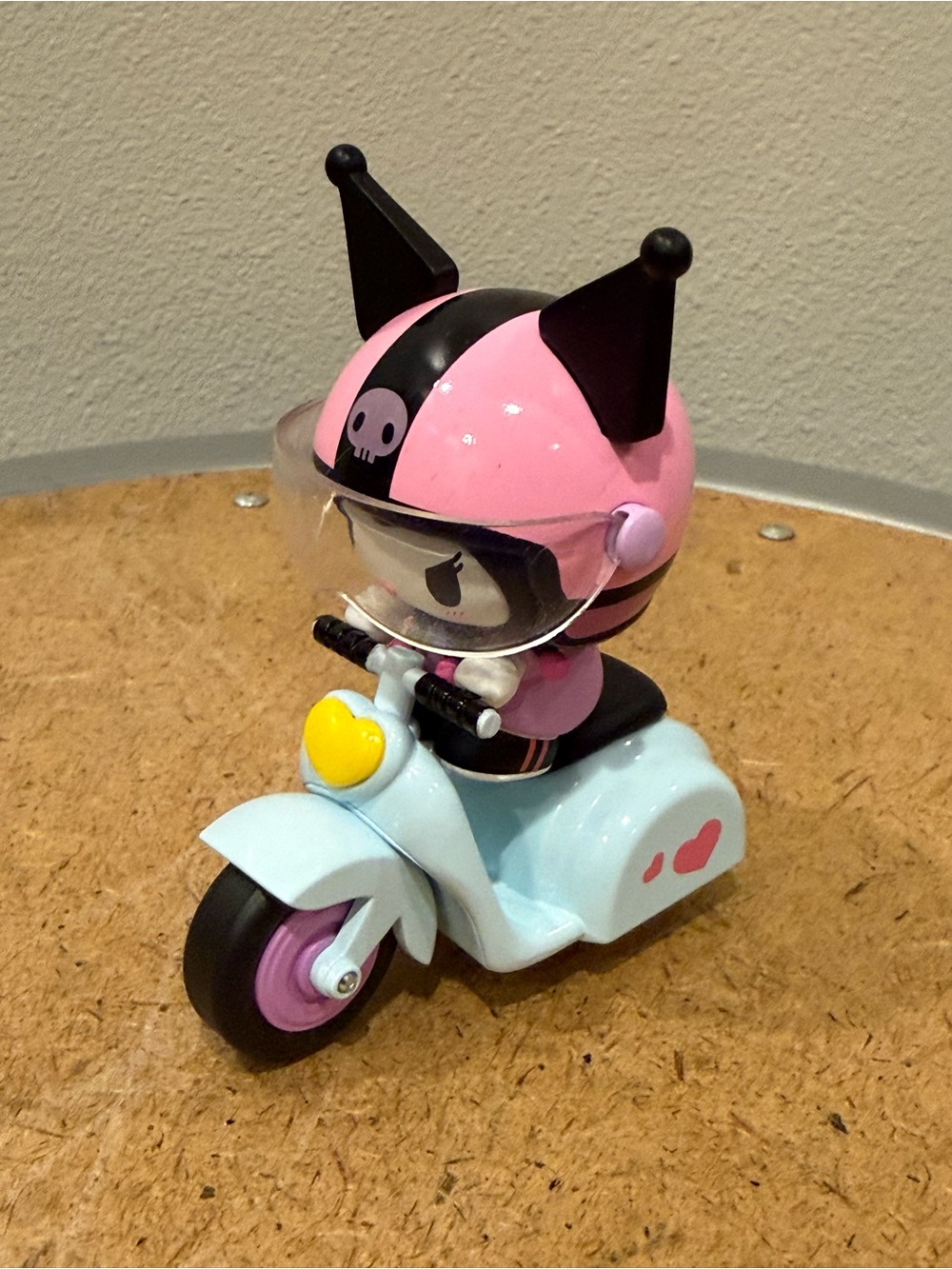 Pop Mart sanrio Sweet Besties Series Motorcycle Kuromi